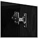Armadio da bagno  in rovere nero 30x30x130 cm in legno ingegnerizzato - Foto miniatura 9