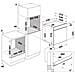 Forno Elettrico da Incasso Ariston HAO3 K58HSU B 859991705650 Capacità 71 L Multifunzione Ventilato Colore Nero - Foto miniatura 7