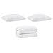 Piumone con Cuscini Altro 3 pcs Bianco 240 x 200 cm Microfibra - Foto miniatura 1