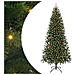 Albero di Natale artificiale con 300 LED Verde 240 cm PE e PVC - Foto miniatura 1