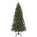 Albero di Natale artificiale con 300 LED Verde 240 cm PE e PVC - Foto miniatura 3