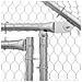 Gabbia per polli Argento 400x170x177cm Acciaio zincato - Foto miniatura 8