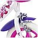 Sch Heart 12'' - Bicicletta Per Bambine (3-5 Anni), Ruote 12'', Telaio Acciaio, Con Accessori - Colore Bianco - Foto miniatura 6