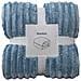 Coperta In Pile Di Flanella Blu Soffice - Calda, Leggera E Traspirante - Foto miniatura 1