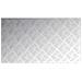 Dischi Quadrati 4 pcs Argento 90 x 50 cm Alluminio - Foto miniatura 4