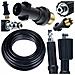 Tubo Alta Pressione 10m M22-qc Lavor - Nylon, 200 Bar, 60°c | Compatibile Con Idropulitrici Lavor E Altri | Set Con Adattatore M22-bayonet - Foto miniatura 1