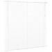 Tenda Veneziana Regolabile Bianco 150 x 160 cm PVC - Foto miniatura 5