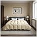 Piumone Completo Annuale Crema 200 x 220 cm Microfibra - Foto miniatura 2
