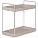 Rabo Scaffaletto Doppio Da Appoggio In Acciaio Sabbia 30x15x31 Cm - Foto miniatura 5