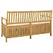 Panchina con contenitore con cuscino con porta 170 x 63 x 84 cm - Foto miniatura 5