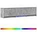 Mobile TV con LED con LED Grigio Cemento 165 x 34 x 40 cm - Foto miniatura 1