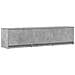 Mobile TV con LED con LED Grigio Cemento 165 x 34 x 40 cm - Foto miniatura 5