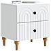 Armadio da Notte con cassetto 2 pcs Bianco 43 x 34,5 x 48 cm - Foto miniatura 2