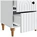 Armadio da Notte con cassetto 2 pcs Bianco 43 x 34,5 x 48 cm - Foto miniatura 9