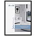 Nielsen C2 nero opaco 20x30 aluminio 63553 - Foto miniatura 1