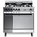Cucina a Gas MG85G / C 5 Fuochi a Gas Forno a Gas Classe A Colore Acciaio Inox Lucidato - Foto miniatura 6
