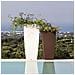 Vaso Agave In Resina Quadrato Ghiaccio H70 33x33cm - Foto miniatura 2