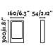 Faro 75519 - Das Led Lampada Paletti Grigio Scuro H 30cm - Foto miniatura 5