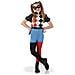 Costume Di Harley Quinn Superhero Girls Bambina - Taglia: 3/4 Anni (90/104 Cm)  - Foto miniatura 1