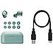 S300W True Wireless Earbuds Basic con Custodia di Ricarica Colore Verde - Foto miniatura 6
