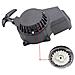 Nero Alluminio Avviamento A Strappo A Strappo Dispositivo Di Avviamento Per 2 Tempi 47cc 49cc Pocket Bike Dirt Bike - Foto miniatura 1