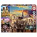 Puzzle - 1000 Collage De Notre-dame - Foto miniatura 1