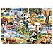 Puzzle Animali Selvatici 1000 Pezzi 68 X 49 Cm - Foto miniatura 3