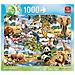Puzzle Animali Selvatici 1000 Pezzi 68 X 49 Cm - Foto miniatura 4