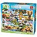 Puzzle Animali Selvatici 1000 Pezzi 68 X 49 Cm - Foto miniatura 1