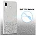 Custodia Compatibile Con Samsung Galaxy A40 In Trasparente Con Glitter - Coperchio Protettivo In Silicone Tpu Flessibile Con Glitter Scintillanti - Foto miniatura 3