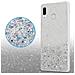 Custodia Compatibile Con Samsung Galaxy A40 In Trasparente Con Glitter - Coperchio Protettivo In Silicone Tpu Flessibile Con Glitter Scintillanti - Foto miniatura 4