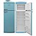Frigorifero Doppia Porta Atbm346bl 311 Lt In Blue Retrò Atlantic Classe F - Foto miniatura 1