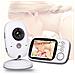 Baby Monitor Wireless Hd Vision Night Vision A Due Vie Tante Telecamera Per Bambini Temperatura Per Bambini Monitor Video Monitora - Foto miniatura 4