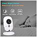 Baby Monitor Wireless Hd Vision Night Vision A Due Vie Tante Telecamera Per Bambini Temperatura Per Bambini Monitor Video Monitora - Foto miniatura 6