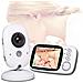 Baby Monitor Wireless Hd Vision Night Vision A Due Vie Tante Telecamera Per Bambini Temperatura Per Bambini Monitor Video Monitora - Foto miniatura 1