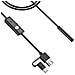 Endoscopio Impermeabile Ip67 Multi-porta Usb Usb-c Micro-usb Lunghezza 2 Metri - Foto miniatura 5