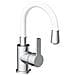 Miscelatore per Lavabo FLEXO Bianco Cromato - Foto miniatura 2