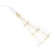 Illuminazioni Di Natale Galassia 140 Led 8pz Bianco Caldo 17 Cm - Foto miniatura 5