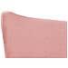 Letto Velluto Chaleix 160 X 200 Cm Rosa Pesca - Foto miniatura 7
