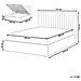 Letto Contenitore Tessuto Vion 140 X 200 Cm Beige - Foto miniatura 9