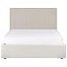 Letto Contenitore Tessuto Vion 140 X 200 Cm Beige - Foto miniatura 12