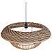 Lampadario Kidepo Corda Di Carta Marrone - Foto miniatura 7