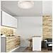 Lampada A Soffitto Eveline - Bianco - Legno, Vetro - 8x37x37 Cm - Foto miniatura 3