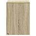 Comodini Con Luci Led 2pz Rovere Sonoma In Legno Multistrato - Foto miniatura 3