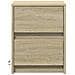 Comodini Con Luci Led 2pz Rovere Sonoma In Legno Multistrato - Foto miniatura 7