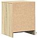 Comodini Con Luci Led 2pz Rovere Sonoma In Legno Multistrato - Foto miniatura 10