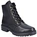 Black Casual Closed Ladies Mid Height Boots Stivaletti Pelle Scarpe Donna Nero Eu 36, Z2841-00 - Foto miniatura 1