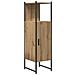 Set di armadietti da bagno 3 pezzi in rovere artigianale in legno ingegnerizzato - Foto miniatura 5