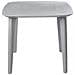 Tavolo Da Pranzo Da Giardino Sorico 86 Cm 86 Cm Grigio - Foto miniatura 3