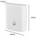 Rilevatore Di Inondazioni Intelligente Zigbee Ip66 Portata 90m, Bianco - Foto miniatura 3